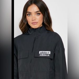 Adidas crock top zip up, active wear